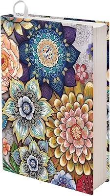 Uniseo glitter Blossom Boho Floral Design Reusable 9x11 inch Book Book cover, Book vests from the start of the school year, expandable adapts to most books with rigid blankets.. Shop smarter, not harder with DIAYTAR NIGERIA - thousands of products at your fingertips with affordable delivery.