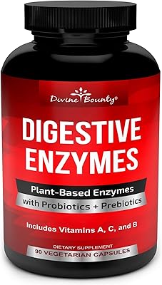 Digestive enzymes with probiotics and prebiotic - supplement of digestive enzymes with lipase, amylase and bromélaïne - promotes a healthy digestive system for men and women - 90 vegetarian capsules.. Experience the ultimate in shopping convenience with DIAYTAR NIGERIA's vast catalog and 5-8 day delivery.