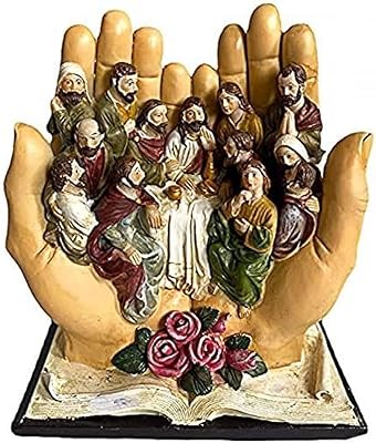 Statue of the Supper Statue of Jesus Statue of the Supper Statue of Christian Palm Material Adapted to Home Decoration, Decoration of Public Space, Garden Decoration.. From daily deals to exclusive products — DIAYTAR Nigeria has you covered.