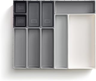 Joseph Joseph Blox drawer storage set, 10 pieces, gray.. Enjoy stress-free shopping with affordable prices on DIAYTAR Nigeria.