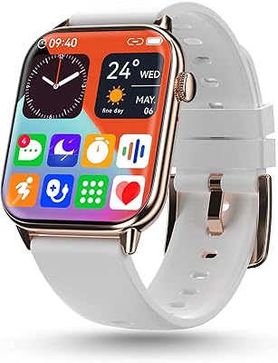 HD Pebble curved screen of 1.94 inch of Orion Max with ultra fine dial and Bluetooth - White gold calls.. DIAYTAR NIGERIA redefines convenience with our diverse marketplace and affordable nationwide shipping.