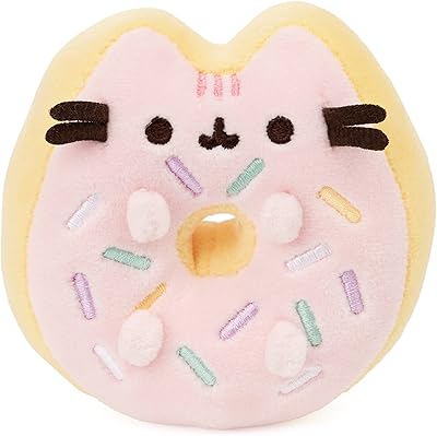 Gound Pusheen Sweet Daisy Donut Plush Cat Plush with satisfactory extensible fabric, 8 years and more, Pink and Light Green, 4 inches.. Find more for less — only on DIAYTAR Nigeria.