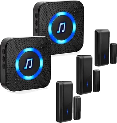 Door alarm sensor for home and windows, wireless waterproof anti -theft alarm for home office with 2 socket receivers and 3 sensors.. DIAYTAR NIGERIA provides endless shopping possibilities with affordable prices and prompt delivery service.