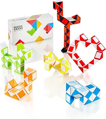 Cubidi® Magic Snake Set 6 Pieces Toy Torsaded Snakes For Girls Boys and Adults.. Nigeria's favorite online shopping platform, DIAYTAR offers unbeatable prices and delivery within a week.