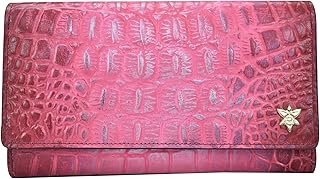 3 -piece Anuschka's 3 -piece portfolio in real hand painted for women - 11 RFID card holders, open flap, crocodile relief berries, one size.. DIAYTAR NIGERIA: Where online shopping becomes effortless with budget-friendly nationwide delivery.