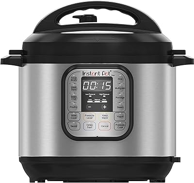 Electric pressure cooker 7 in 1 moment duo pot, 6 pints, 5.7 liters, 1,000 watts, brushed stainless steel, black.. Shop across boundaries with DIAYTAR NIGERIA's comprehensive catalog delivered nationwide at budget rates.