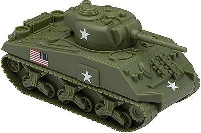 BMC M4 WW2 Sherman Tank - Green OD 1:32, Military vehicle for men in the plastic army.. Your one-click solution to affordable shopping, DIAYTAR NIGERIA delivers quality products nationwide.