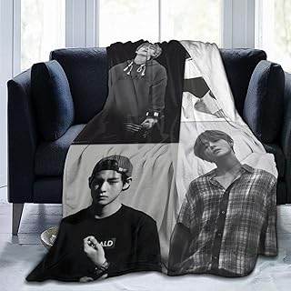 Sweet fleece blanket Kim Taehyung for bed, sofa, office, traveling covers in soft and light flannel for the house... DIAYTAR NIGERIA transforms online shopping with competitive prices and dependable nationwide delivery.