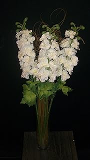 Link Products Products Of White Artificial Flowers/Free Curly Curly Creams largely ready for a Delphinium 4 -headed cream for the price of 3.. Your shopping needs fulfilled through DIAYTAR NIGERIA's extensive selection and nationwide delivery.