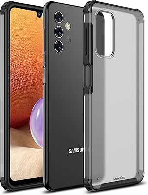 Fine anti-shoc and anti-drop MOXIDO rear protection shell for mobile phone Samsung Galaxy A32 5G (Black).. Experience the future of online shopping with DIAYTAR NIGERIA's extensive product range and competitive pricing.
