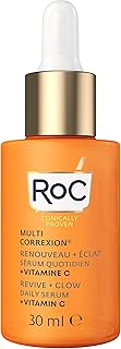 Rock - Daily Multi Correction Serum Revive + Glow at Vitamin C - Anti -wrinkle, Anti -Age and Teint treatment - Firming hydrating - 30 ml.. DIAYTAR NIGERIA: Where affordability and variety meet with convenient delivery within 8 days.