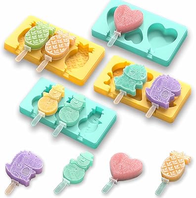 Ice ice cream mussels, homemade ice cream molds for children, iced ice cream molds in BPA -free silicone, mini ice mold, ice cream machine, easy to unmold 10 pieces.. Explore limitless products on DIAYTAR Nigeria — at the lowest prices.