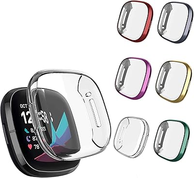 S-COLOR protective case compatible with the Fitbit Sense Fitbit intelligent watch.. Your trusted e-commerce destination, DIAYTAR NIGERIA offers extensive variety with reliable shipping.