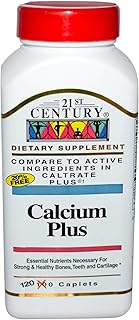Twenty One Century calcium capsules for unisex - Size 120 capsules.. DIAYTAR NIGERIA connects your desires with reality through our affordable e-commerce platform and quick delivery.