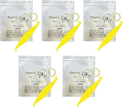 1/4 inch orthodontic elastic elastic elastic, package of 500 medium braids of 3.5 oz to fix the gap between teeth, pack of 5 free orthodontic strips.. Shop smarter, not harder with DIAYTAR NIGERIA - thousands of products at your fingertips with affordable delivery.