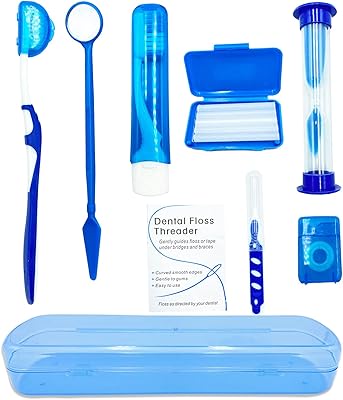 Harasi portable orthodontic orthodontic orthodontic care kit, Wax, dental wire and toothbrush (blue).. Nigeria's fastest-growing e-commerce site offers unbeatable prices and delivery within 8 days.