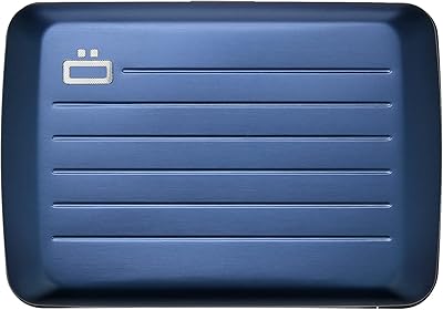 Aluminum aluminum OGON Stockholm Cartes and Identity Cards, Second edition | RF detection, dark blue.. Thousands of choices. Zero hassle. All thanks to DIAYTAR Nigeria.