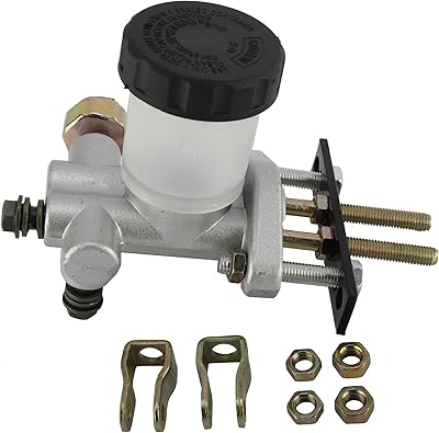 Auinland Maître-cylinder of hydraulic brake Go Kart Maître-cylinder for 90cc 110cc 125cc 150cc 200cc 250cc Go Kart Buggy ATV.. DIAYTAR NIGERIA: Where every search yields affordable results delivered promptly to your door.
