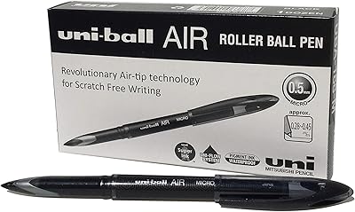 Black uni-ball roller pen (6).. Unlock access to a wide range of products with DIAYTAR NIGERIA's affordable e-commerce platform.
