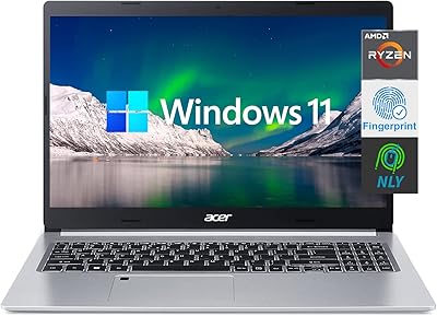 Laptop Acer aspire 15.6 inch with fingerprint reader and backlit keyboard (Last model), IPS FHD screen, AMD Ryzen 3, 20 GB of RAM, SSD 1 TB, RJ-45, USB C, HDMI, Nly MP, Windows 11, Silver Silver.. Say goodbye to long wait times — DIAYTAR Nigeria ships in just 5–8 days!