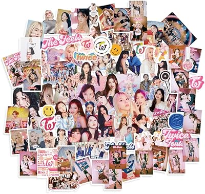 Goodrun 93 TWICE New Albums Sticker Decorative stickers for fans.. DIAYTAR Nigeria: Great value, fast delivery, and endless options.