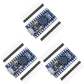 3pcs pro micro atmega32u4 5v 16mHz mini controller card for Leonardo compatible with Arduino Ide with Pin Headboard.. Shop local, shop fast — DIAYTAR Nigeria delivers across the country.