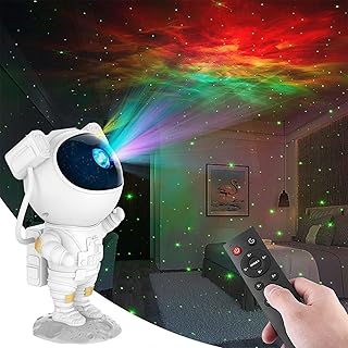 Astronaut and stars night projector for children's bedroom decoration.. Experience the joy of discovery with DIAYTAR NIGERIA's vast catalog and nationwide affordable delivery.