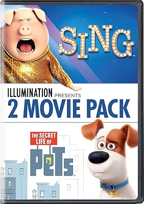 Universal domestic lighting gifts: pack of 2 films (s/the secret life of pets) (DVD).. DIAYTAR NIGERIA brings the nation's largest product catalog to your doorstep at prices you'll appreciate.