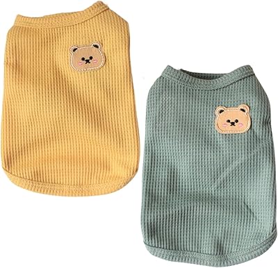 Light Summer Summer Cotton Shirt for Pets, Soft and breathable Extensible T-shirt for cats and dogs, sleeveless vest for medium-sized and small dog clothes.. DIAYTAR NIGERIA brings affordable shopping to your fingertips with reliable delivery in less than 8 days.