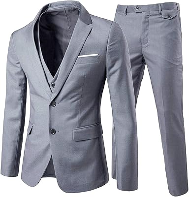 3 -piece wedding costume jacket adjusted two buttons.. Shop quality and variety at unbeatable prices on DIAYTAR Nigeria — delivery in under 8 days.