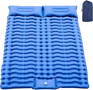 Double Thmin Double Camping Sleeping Cushion with integrated foot pump, light inflatable camping carpet for hiking campsite travel.. Embrace a new era of online shopping with DIAYTAR NIGERIA's extensive range and budget-friendly prices.