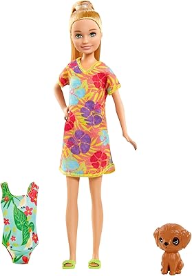 Lost Christmas game set Barbie and Chelsea with Stacey doll (9 inch), puppy and travel accessories, gift for children from 3 to 7 years old.. DIAYTAR NIGERIA delivers affordability and convenience with every purchase, shipped within the week.
