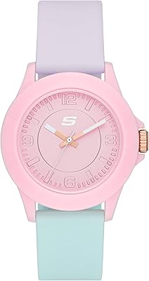 Rosenkranz skechers relaxed sports watch for women, medium size, quartz movement, plastic bracelet and silicone.. Don’t wait weeks — DIAYTAR Nigeria delivers your order in just a few days.