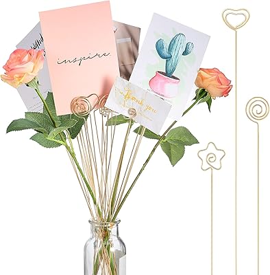 30 pieces Sunnyray Floral Metal Wire Pics Wire Place Carte Carte 13 Inch Table Name Nom Number Cerack List For Wedding Baby Birthday Birthday.. DIAYTAR NIGERIA combines affordability, variety, and convenience with nationwide delivery services.