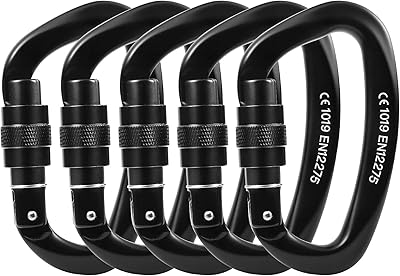 Mousqueton Ballstone Lock - Mousqueton D 25 KN 5600 LBS, Silver carabiner.. DIAYTAR NIGERIA delivers on our promise of extensive selection and budget-friendly nationwide shipping.