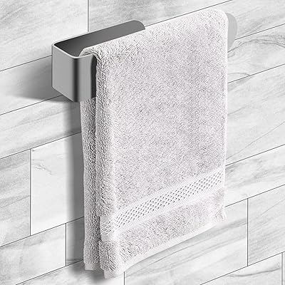 Wall towel carrier, bathroom towel rack, silver/modern style chrome towel carrier, towel dryers/clothes for bathrooms.. Shop with ease at DIAYTAR NIGERIA and enjoy our extensive product range delivered at affordable rates.