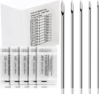 Lioxad drilling needles for ears and nose 50pcs mixed 12.. DIAYTAR NIGERIA: Making online shopping accessible with affordable prices and nationwide delivery service.