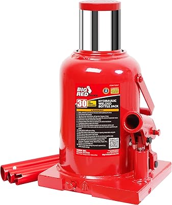 Hydraulic jack-tinned Hydraulic Big Red Trin T93007, capacity of 30 tonnes (60 lb), red.. Shop across categories at DIAYTAR NIGERIA and enjoy budget-friendly nationwide shipping in 5-8 days.