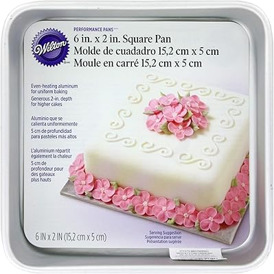 Wilton Performance square trays - 6 x 5.08 cm.. Browse endless categories on DIAYTAR Nigeria — your items delivered in just days.