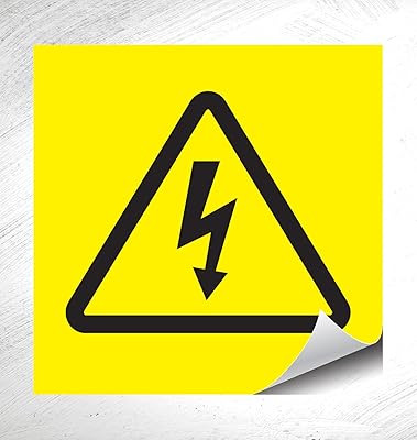 Permanent industrial Flash PE warning labels 19 mm x price per package of 50.. Online shopping made simple and affordable — DIAYTAR Nigeria.