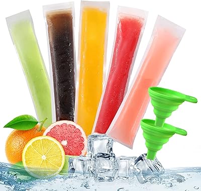 200 pieces of disposable drinking bags with funnel, bpa -free straw bags