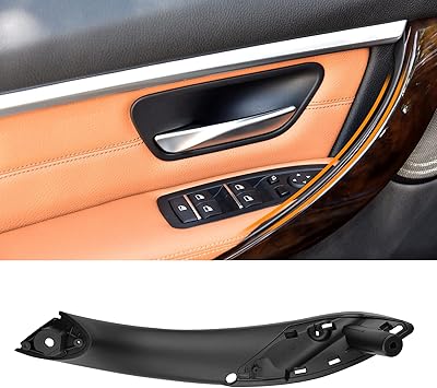 Interior door handle TTCR -II Compatible with BMW 3 F30 F31 F34 F80 320i, 328i, 330i, 335i, compatible with left front door handle BMW 4 F32 F33 F36, M4 - Black.. Experience shopping without compromise at DIAYTAR NIGERIA, with vast selection and quick delivery.
