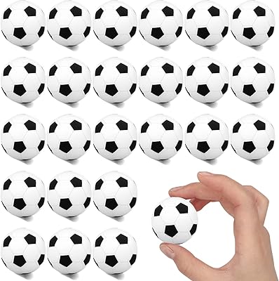 24 mini pieces of football balloons in moss anti-stress sports balls.. Experience the power of choice with DIAYTAR NIGERIA's extensive catalog and reliable delivery service.
