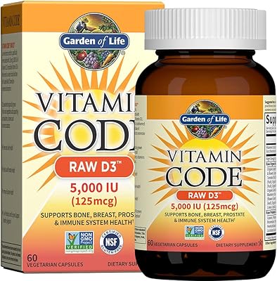 Vitamine d garden of life vitamine d3 brute 5 000 ui.. DIAYTAR NIGERIA transforms desires into deliveries with our affordable prices and dependable shipping.