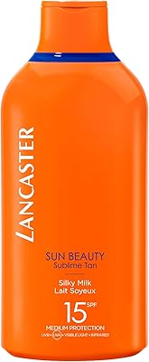 Lancaster sunscreen milk for face and body, 400 ml, SPF15.. DIAYTAR NIGERIA: Your partner in affordable online shopping with dependable delivery within 8 days.