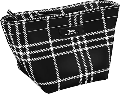 Scott Crown Jewels makeup bag, mini makeup bag, accessories and cosmetics, zipper handbag, Corsanne Tartan.. Great finds. Great prices. Fast shipping. That’s DIAYTAR Nigeria.
