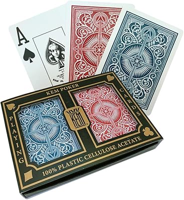 Playing cards Kim Arrow Red and Blue Bridge Jumbo Index, Red/Blue Arrow, 1007276,.. DIAYTAR NIGERIA: Bringing quality products to every Nigerian with affordable nationwide delivery.