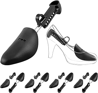 5 pairs of shoe stretching with adjustable length, organizer of plastic shoe shelf, keeps the shape of the shoes.. Your go-to destination for affordable online shopping, DIAYTAR NIGERIA delivers in under 8 days.