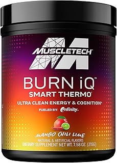 Muscletech burn iq smart thermo supplement fueled with improved paraxanthine, energy and cognition for men and women mango lime (50 portions).. DIAYTAR NIGERIA connects you with endless possibilities through our affordable e-commerce platform.