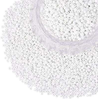BH PANDA HOLE 4500 pieces of white rockery pearls small glass rounds.. Shop with confidence at Nigeria's leading affordable e-commerce platform with reliable delivery services.
